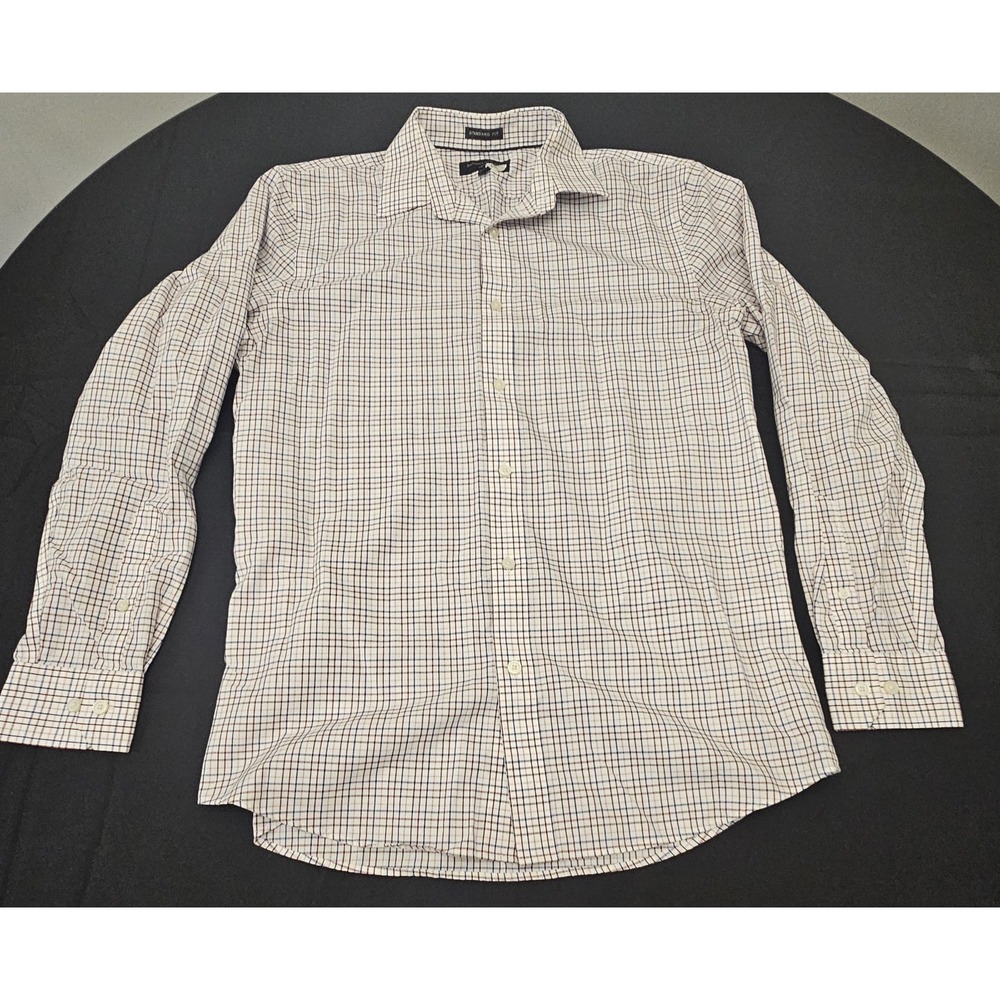 Banana Republic‎ Men's Plaid Long Sleeve Button-Up Shirt. Size Medium